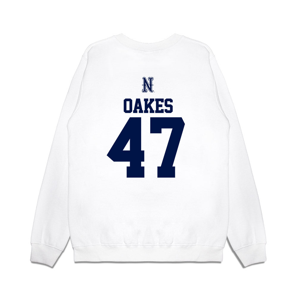 Nevada - NCAA Baseball : Ryan Oakes - USA Raglan Premium Crewneck Sweatshirt-1