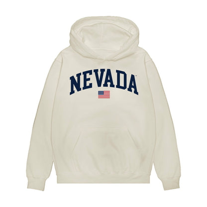 Nevada - NCAA Baseball : Jackson Waller - USA Raglan Premium Hooded Sweatshirt-0