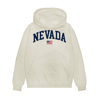 Nevada - NCAA Baseball : Aiden Pollock - USA Raglan Premium Hooded Sweatshirt-0