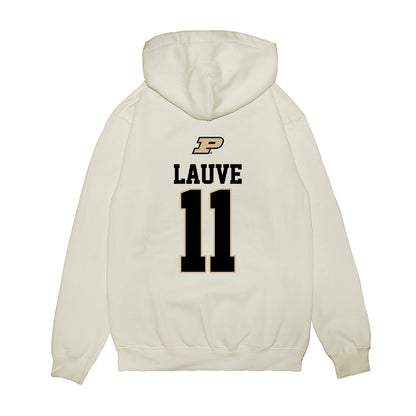 Purdue - NCAA Baseball : Lance Lauve - USA Raglan Premium Hooded Sweatshirt-1