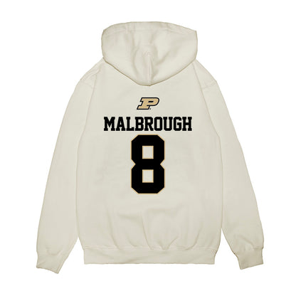 Purdue - NCAA Baseball : Quincy Malbrough - USA Raglan Premium Hooded Sweatshirt-1