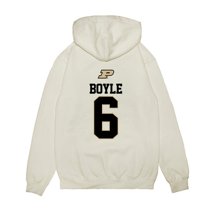Purdue - NCAA Baseball : Westin Boyle - USA Raglan Premium Hooded Sweatshirt-1
