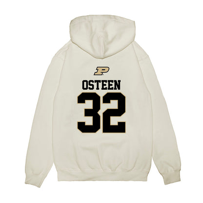 Purdue - NCAA Baseball : Matthew Osteen - USA Raglan Premium Hooded Sweatshirt-1