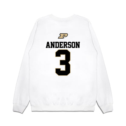 Purdue - NCAA Baseball : Eli Anderson - USA Raglan Premium Crewneck Sweatshirt-1
