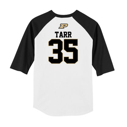 Purdue - NCAA Baseball : Matthew Tarr - USA Raglan Raglan Shirt-1