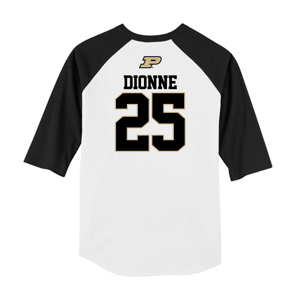 Purdue - NCAA Baseball : Jimmy Dionne - USA Raglan Raglan Shirt-1