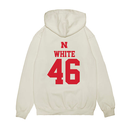 Nebraska - NCAA Baseball : Aiden White - USA Raglan Premium Hooded Sweatshirt-1