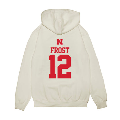 Nebraska - NCAA Baseball : Cael Frost - USA Raglan Premium Hooded Sweatshirt-1