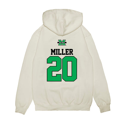 Marshall - NCAA Baseball : Griffin Miller - USA Raglan Premium Hooded Sweatshirt-1