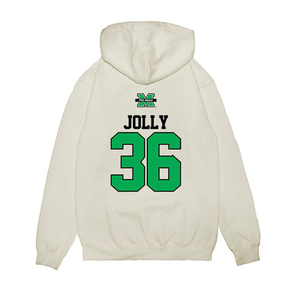 Marshall - NCAA Baseball : Grant Jolly - USA Raglan Premium Hooded Sweatshirt-1