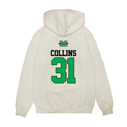 Marshall - NCAA Baseball : Kenyon Collins - USA Raglan Premium Hooded Sweatshirt-1