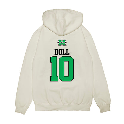 Marshall - NCAA Baseball : Landen Doll - USA Raglan Premium Hooded Sweatshirt-1