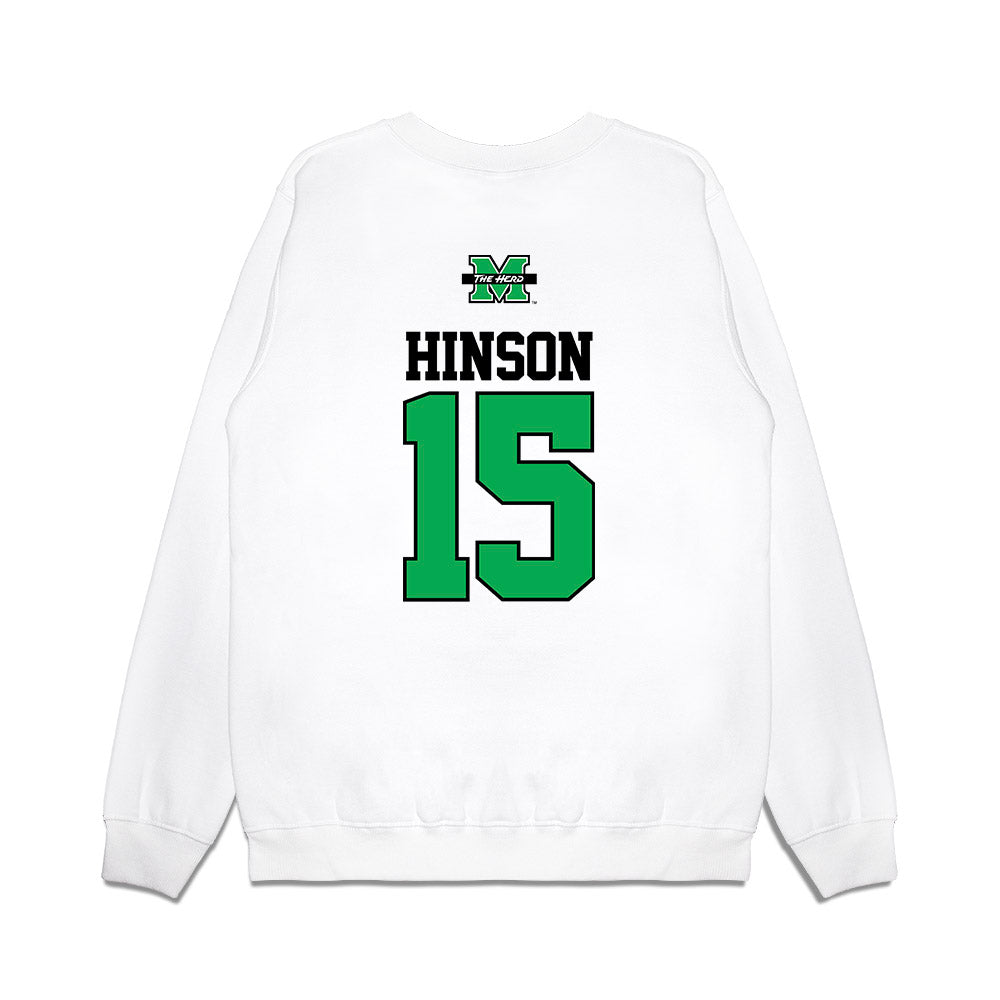 Marshall - NCAA Baseball : Cooper Hinson - USA Raglan Premium Crewneck Sweatshirt-1