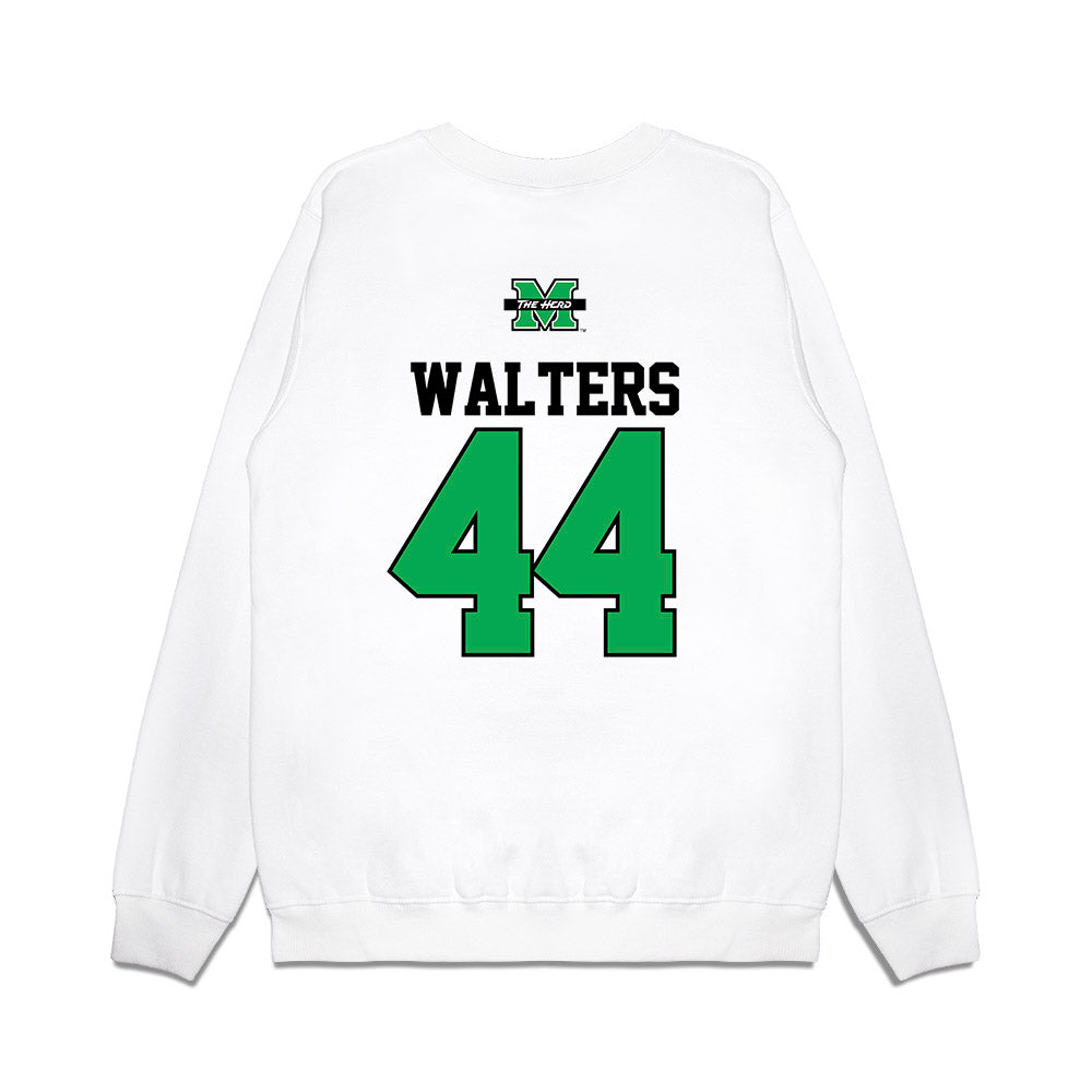 Marshall - NCAA Baseball : Carter Walters - USA Raglan Premium Crewneck Sweatshirt-1