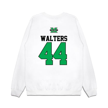 Marshall - NCAA Baseball : Carter Walters - USA Raglan Premium Crewneck Sweatshirt-1