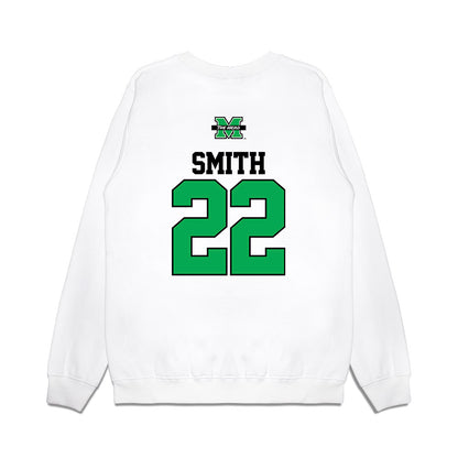 Marshall - NCAA Baseball : Jack Smith - USA Raglan Premium Crewneck Sweatshirt-1