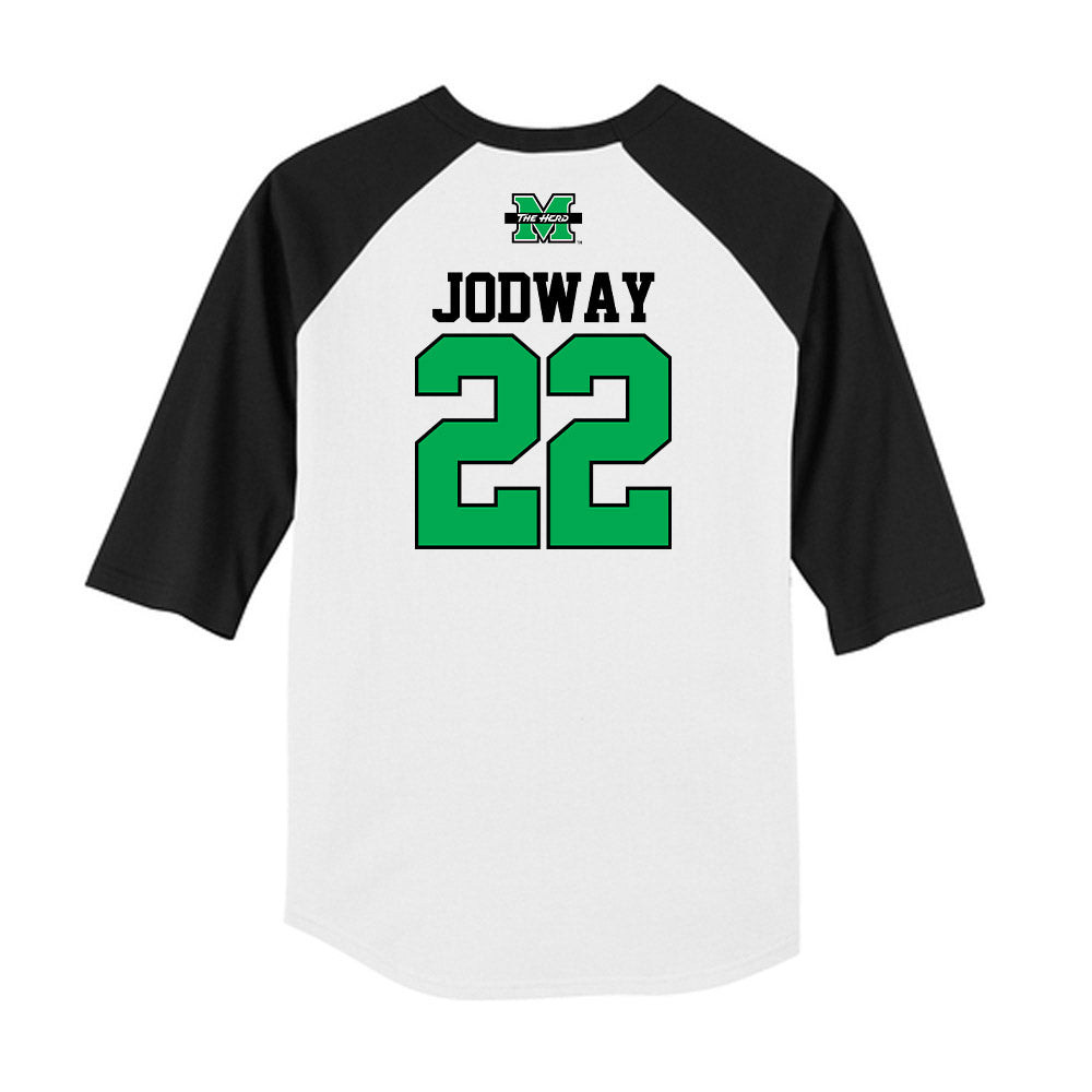 Marshall - NCAA Baseball : Nicholas Jodway - USA Raglan Raglan Shirt-1