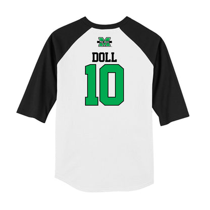 Marshall - NCAA Baseball : Landen Doll - USA Raglan Raglan Shirt-1