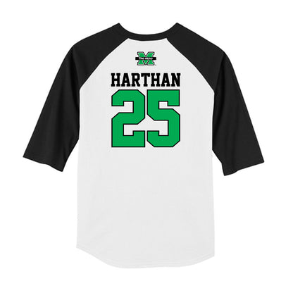 Marshall - NCAA Baseball : Cameron Harthan - USA Raglan Raglan Shirt-1