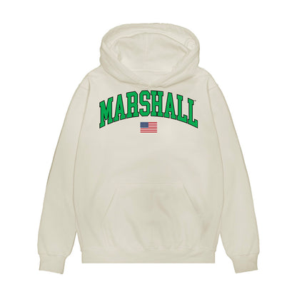 Marshall - NCAA Baseball : Brandon Brunette - USA Raglan Premium Hooded Sweatshirt-0