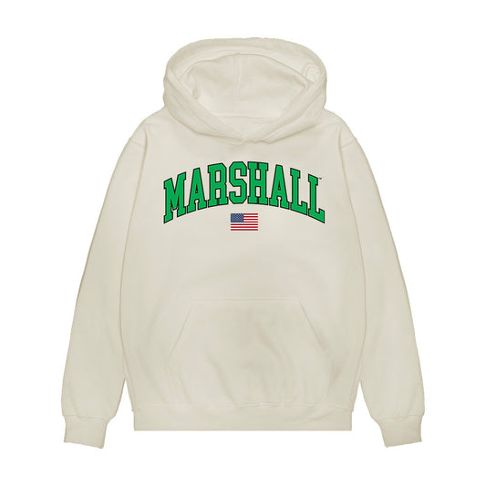 Marshall - NCAA Baseball : Braylon Cordonnier - USA Raglan Premium Hooded Sweatshirt-0