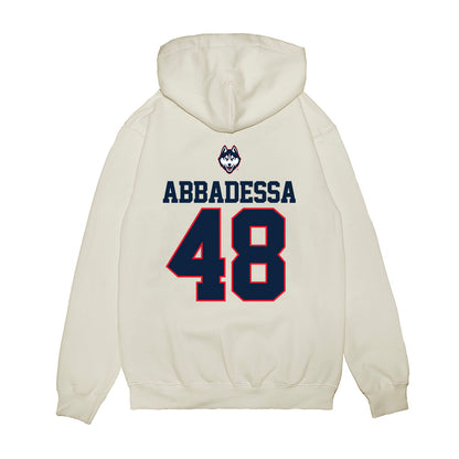 UConn - NCAA Baseball : Jude Abbadessa - USA Raglan Premium Hooded Sweatshirt-1