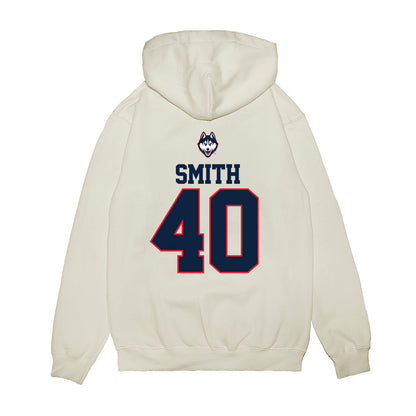 UConn - NCAA Baseball : Drew Smith - USA Raglan Premium Hooded Sweatshirt-1