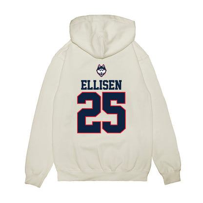 UConn - NCAA Baseball : Thomas Ellisen - USA Raglan Premium Hooded Sweatshirt-1