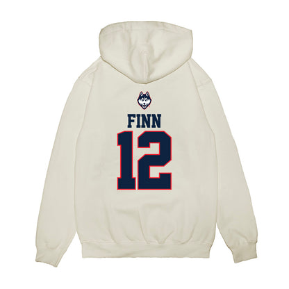 UConn - NCAA Baseball : Sean Finn - USA Raglan Premium Hooded Sweatshirt-1