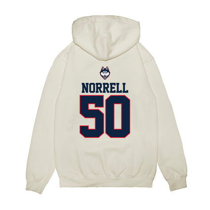 UConn - NCAA Baseball : Owen Norrell - USA Raglan Premium Hooded Sweatshirt-1