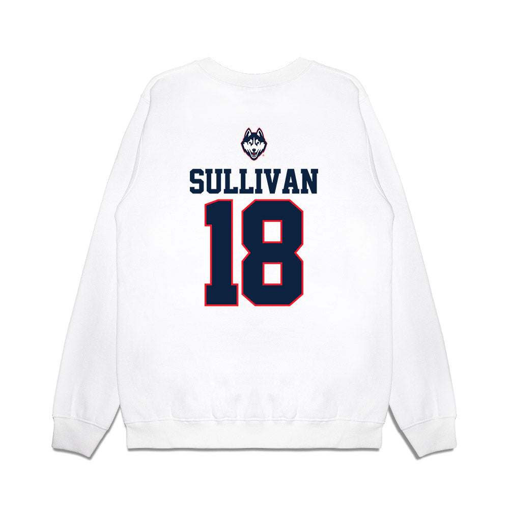 UConn - NCAA Baseball : Jack Sullivan - USA Raglan Premium Crewneck Sweatshirt-1