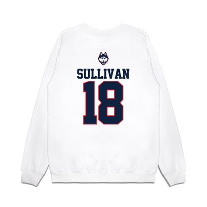UConn - NCAA Baseball : Jack Sullivan - USA Raglan Premium Crewneck Sweatshirt-1