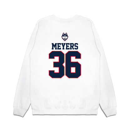 UConn - NCAA Baseball : Paxton Meyers - USA Raglan Premium Crewneck Sweatshirt-1