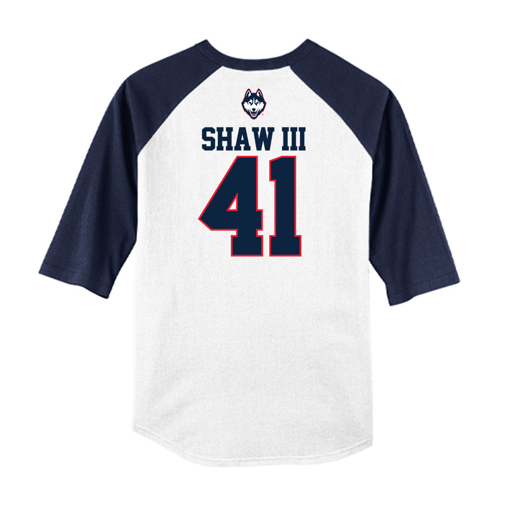 UConn - NCAA Baseball : Gregory Shaw III - USA Raglan Raglan Shirt-1