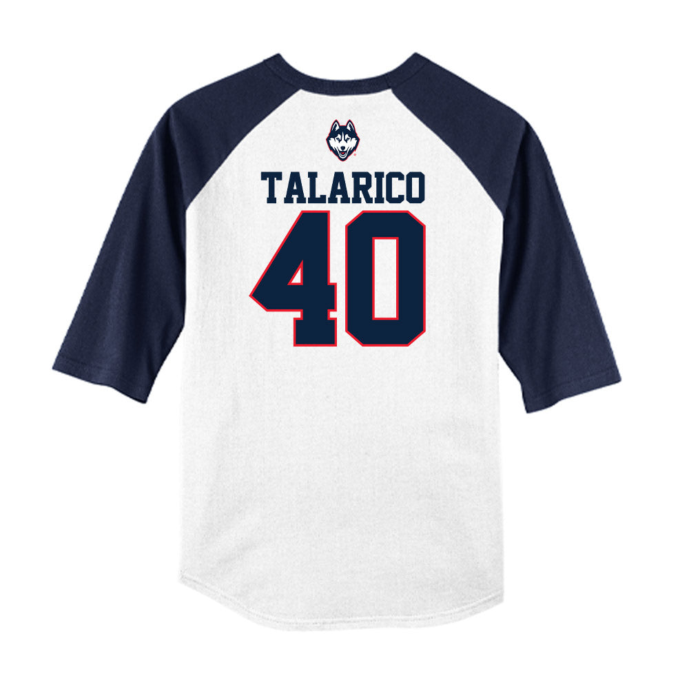 UConn - NCAA Baseball : Joe Talarico - USA Raglan Raglan Shirt-1