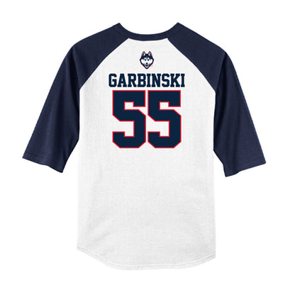 UConn - NCAA Baseball : Garret Garbinski - USA Raglan Raglan Shirt-1