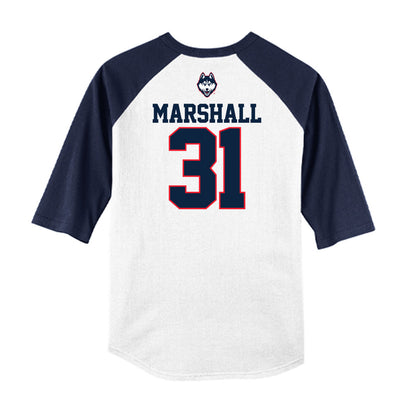 UConn - NCAA Baseball : Jackson Marshall - USA Raglan Raglan Shirt-1