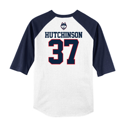 UConn - NCAA Baseball : Sam Hutchinson - USA Raglan Raglan Shirt-1