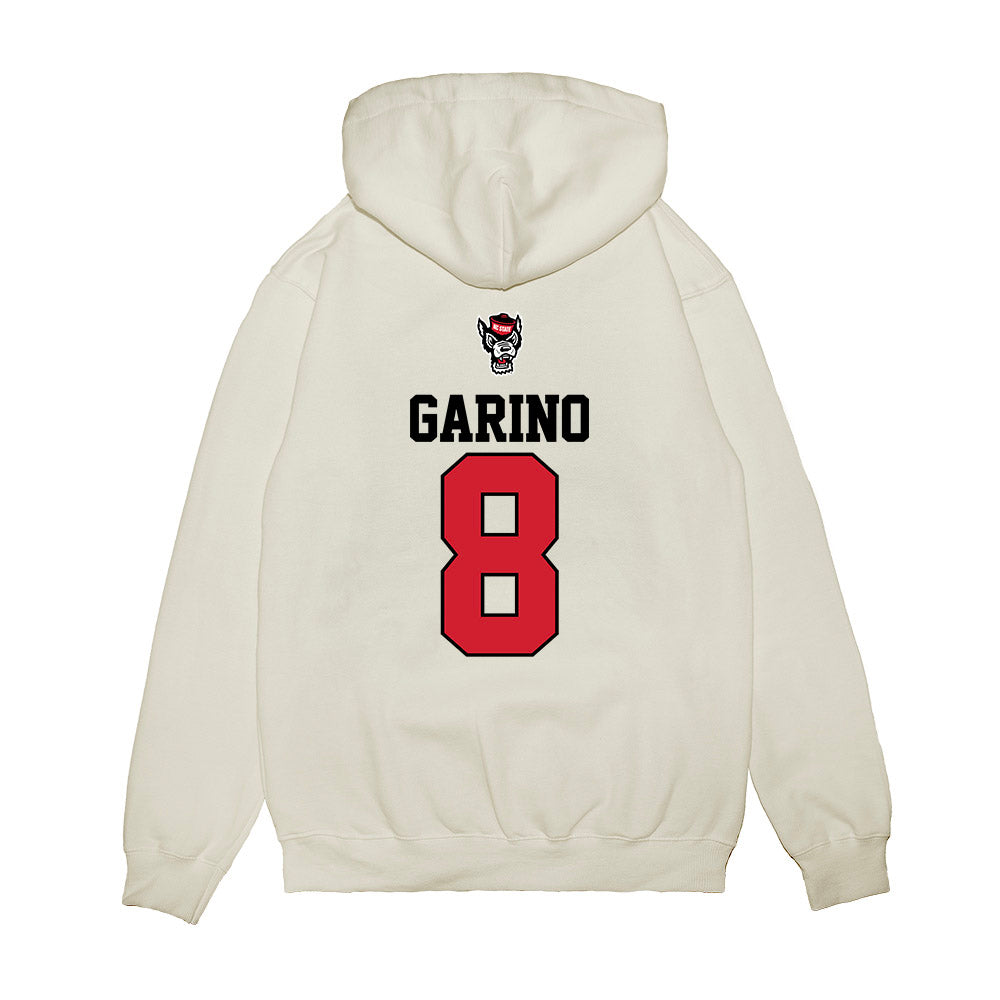 NC State - NCAA Baseball : Rydef Garino - USA Raglan Premium Hooded Sweatshirt-1