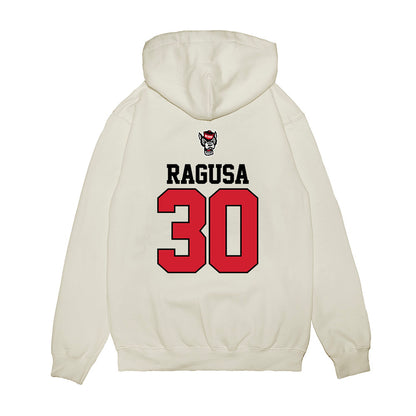 NC State - NCAA Baseball : Mikey Ragusa - USA Raglan Premium Hooded Sweatshirt-1