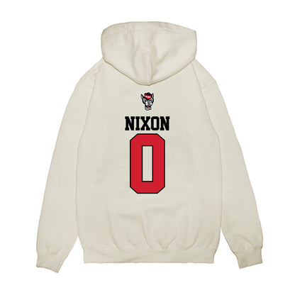 NC State - NCAA Baseball : Luke Nixon - USA Raglan Premium Hooded Sweatshirt-1