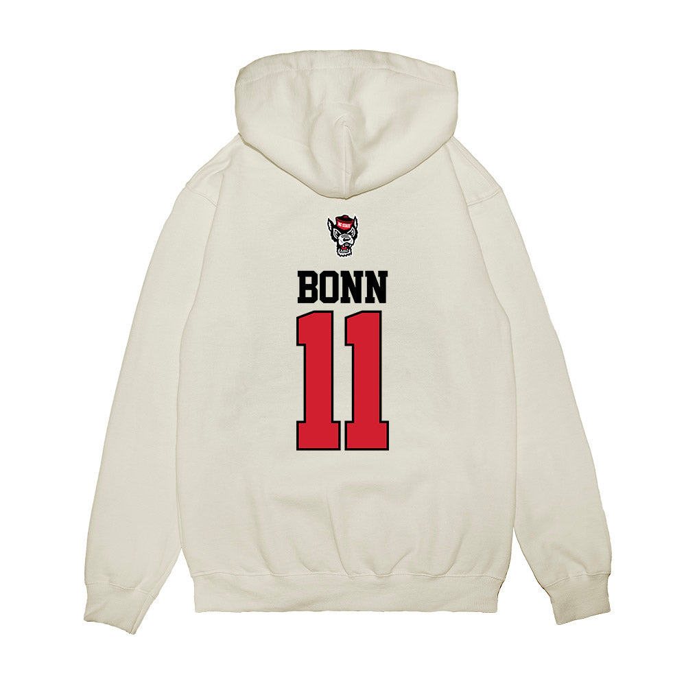 NC State - NCAA Baseball : Preston Bonn - USA Raglan Premium Hooded Sweatshirt-1