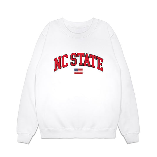 NC State - NCAA Baseball : Andrew Wiggins - USA Raglan Premium Crewneck Sweatshirt-0