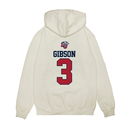 Liberty - NCAA Baseball : Riley Gibson - USA Raglan Premium Hooded Sweatshirt-1