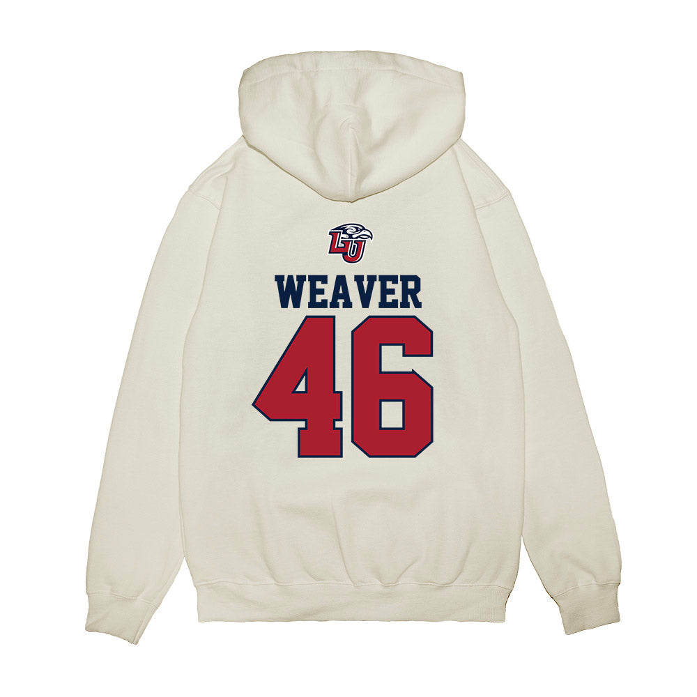 Liberty - NCAA Baseball : Braden Weaver - USA Raglan Premium Hooded Sweatshirt-1