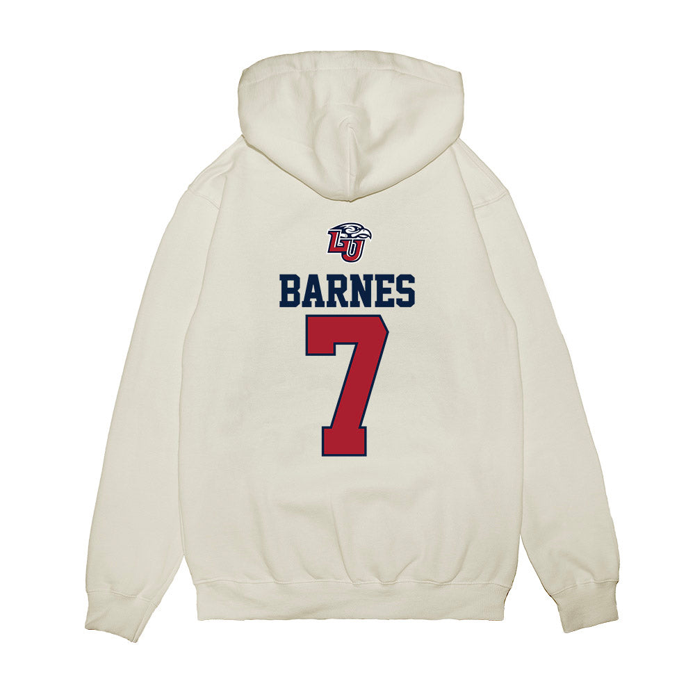 Liberty - NCAA Baseball : Ethan Barnes - USA Raglan Premium Hooded Sweatshirt-1