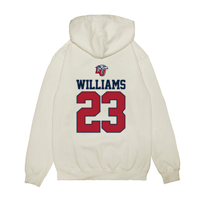 Liberty - NCAA Baseball : Kaleb Williams - USA Raglan Premium Hooded Sweatshirt-1