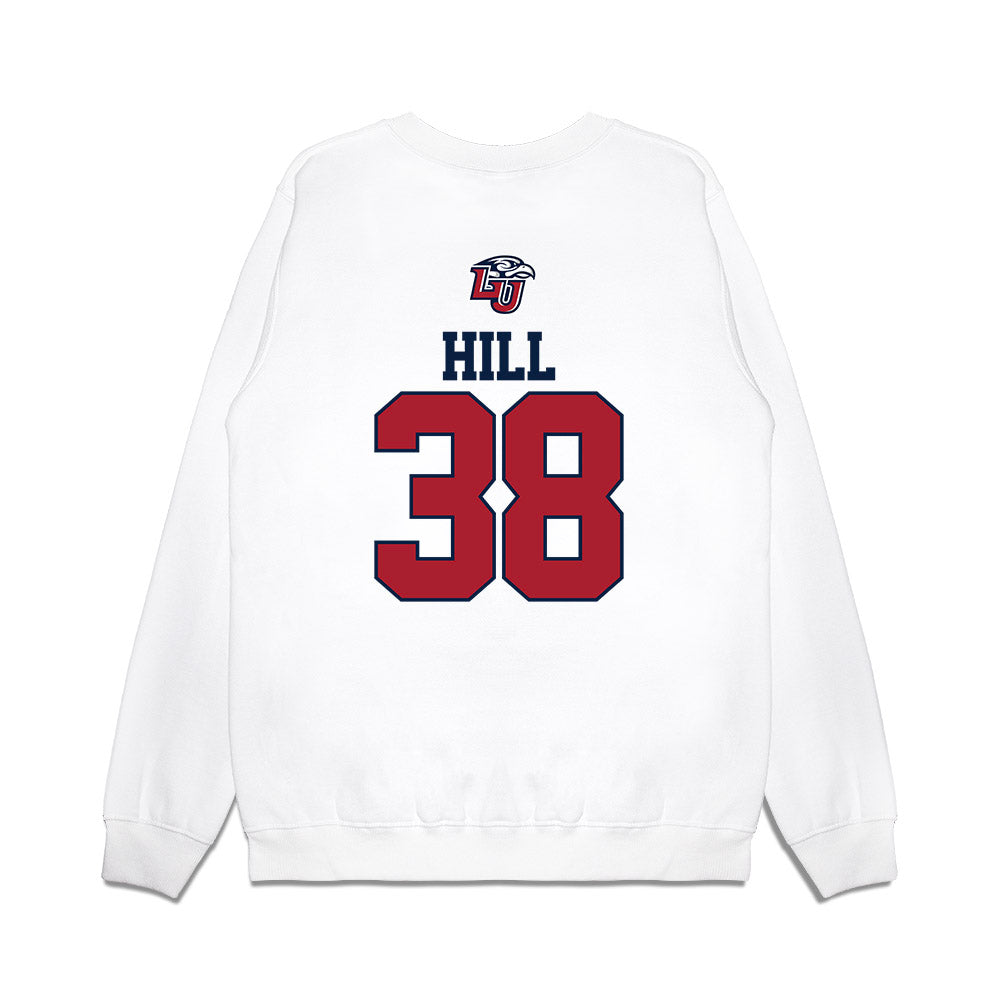 Liberty - NCAA Baseball : Brayden Hill - USA Raglan Premium Crewneck Sweatshirt-1