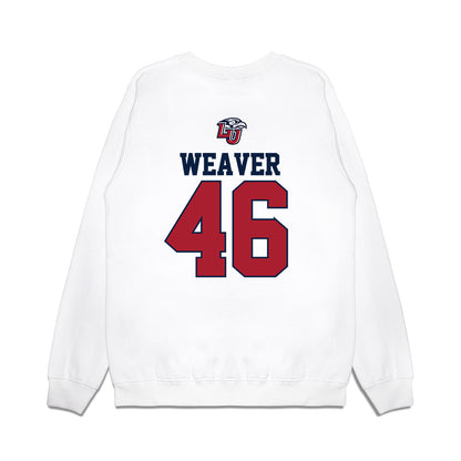 Liberty - NCAA Baseball : Braden Weaver - USA Raglan Premium Crewneck Sweatshirt-1