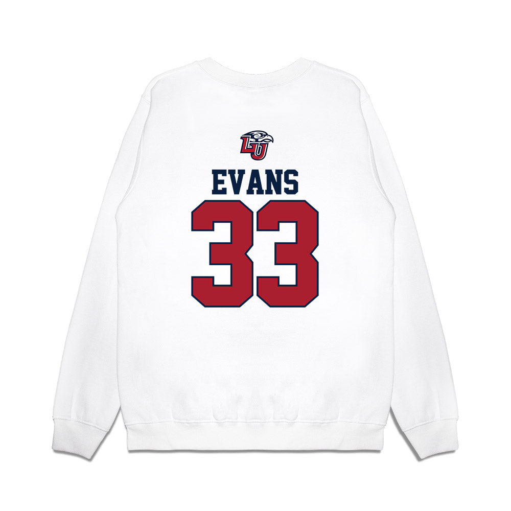 Liberty - NCAA Baseball : Jackson Evans - USA Raglan Premium Crewneck Sweatshirt-1